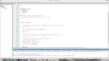 Vector structure, part 1