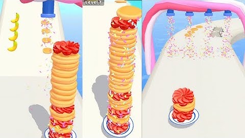 Pancake run walkthrough game । gameplay । All levels 6-7