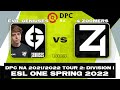 🆕Evil Geniuses vs 4 Zoomers [Bo3] — DPC NA 2021/2022 Tour 2: Division I (ESL One Spring 2022)