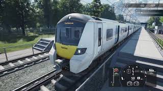Train Sim World 5 How to drive a Class 700 through a circuit of the training center.