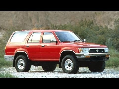 1995 Toyota 4Runner Start Up and Review 3.0 L V6