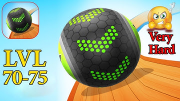 Going Balls - Gameplay Walkthrough Part 8 Levels 70-75 (Android, iOS) | Edge of Game