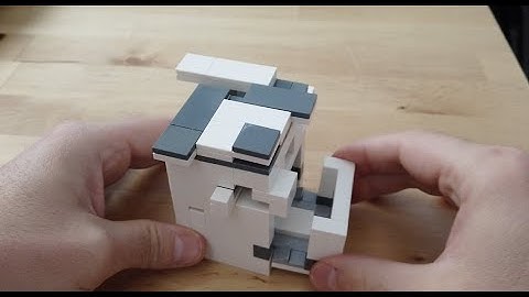 Lego Puzzle Box "Hyperparallelepiped" - Solution Video