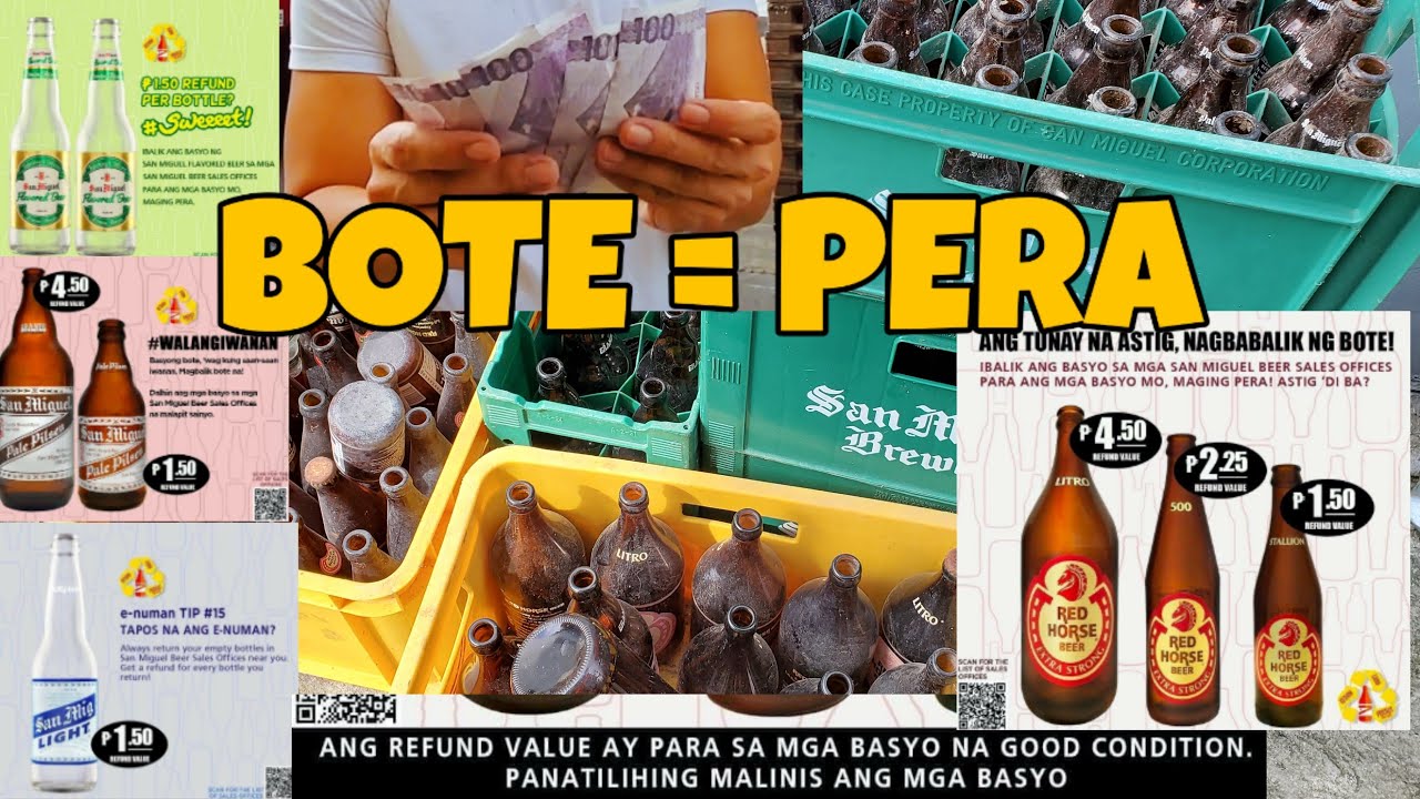 BOTE San Miguel Beer Bottle Refund YouTube BOTE San Miguel Beer Bottle Refund YouTube