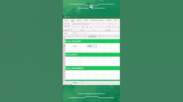 Error #¡Valor! en Excel #excel #exceltips #aprendeexcel