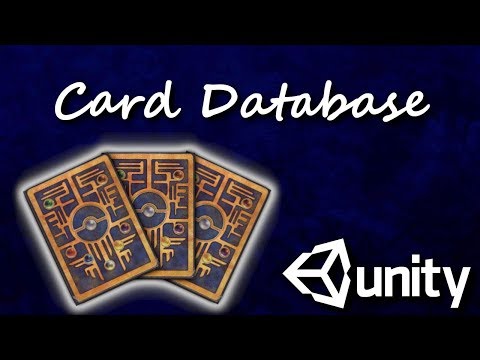 Unity Card Game: Card Database C# #01