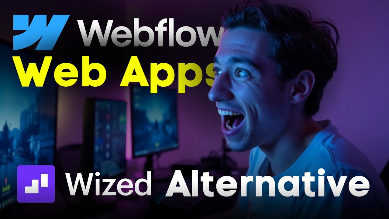 Build Web Apps in Webflow using this FREE Wized Alternative! (100% ...