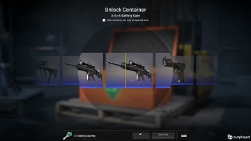 my first gold cs2 unboxing