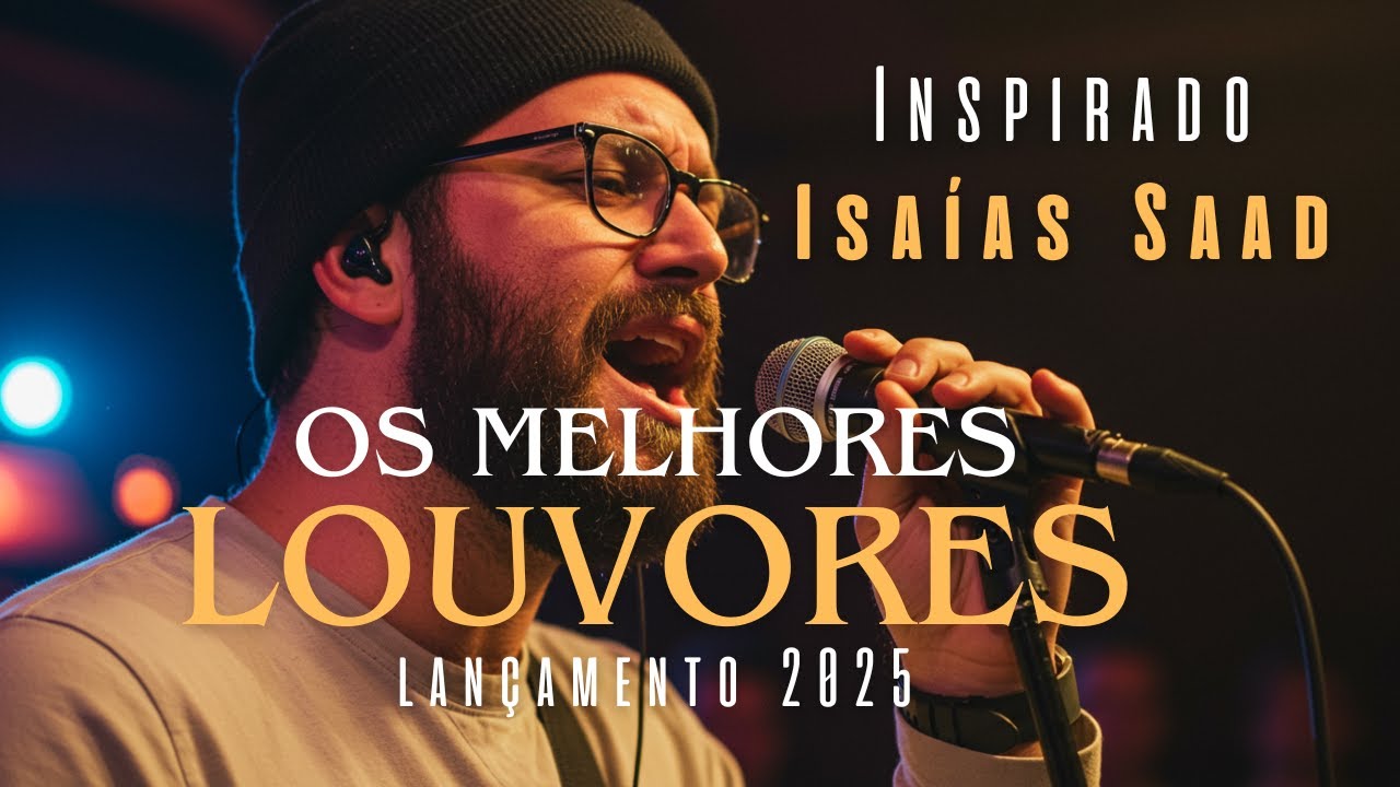 INSPIRADO ISAÍAS SAAD | Melhores Louvores de Adoração - Lançamento Gospel 2025 - Hinos de Adoração