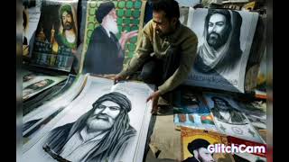 بيع صور و السجاد و الفتات قماش و ساعات و رايات في عراق و لبنان