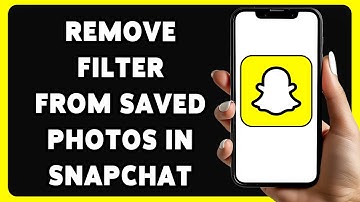 How To Remove Filter From Saved Photos In Snapchat 2025 | Edit Your Snapchat Memories