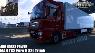 460hp MAN TGX Euro 6 XXL Delivers 16 tons Plums - Heavy Load