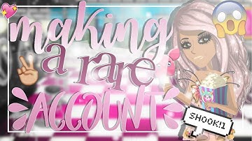 CREATING A RARE ACCOUNT ON MSP! (rare traders are shook)