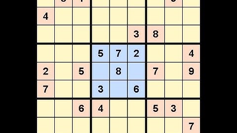 How to Solve Washington Times Sudoku Difficult April 26, 2022