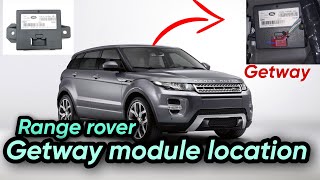 Range Rover getway location.