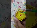 Diya decoration for diwali #shorts #youtubeshorts #viral #shreya's art world