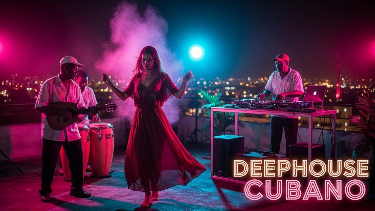 Dark Cuban Rooftop Deep House Sessions | PAUZA, DJ Chus, FNX Omar | Havana Nights #73
