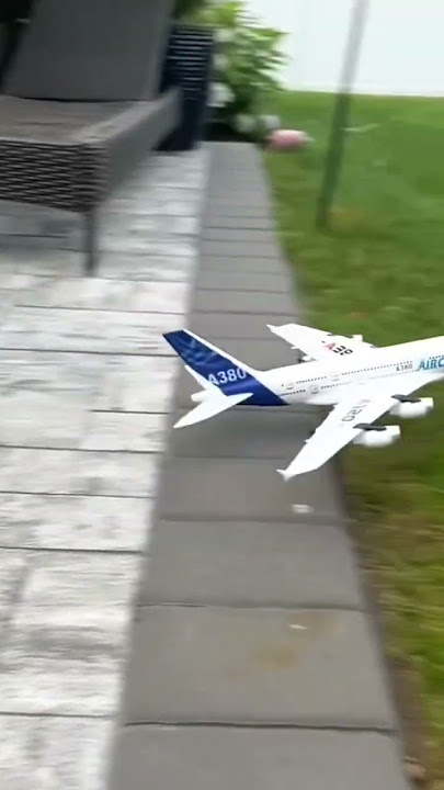 Airbus a380 takeoff on SMALL runway🛫🤯