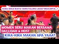 Momen Seru Makan Bersama Da7,Lidah &amp; host Kira-kira Siapa yang Paling Lahap Makanya?