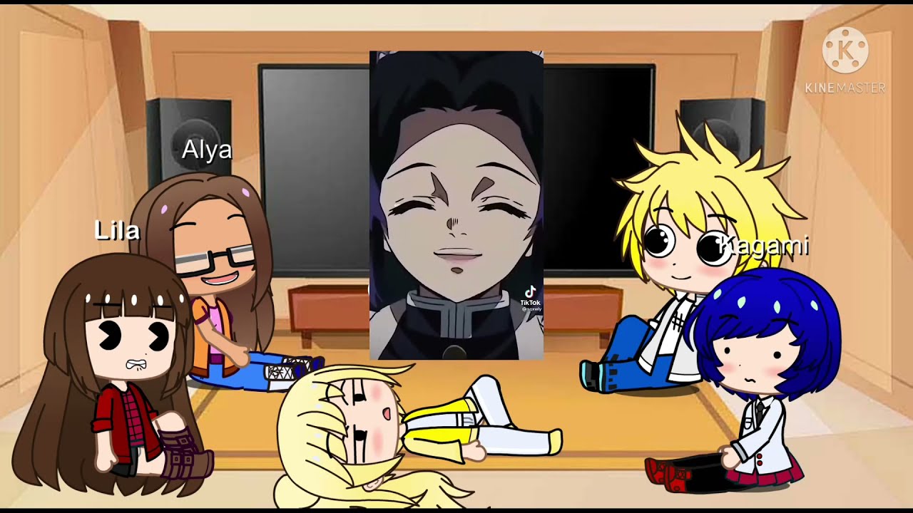 MLB react to future Marinette as Kochou Shinobu [1/?]