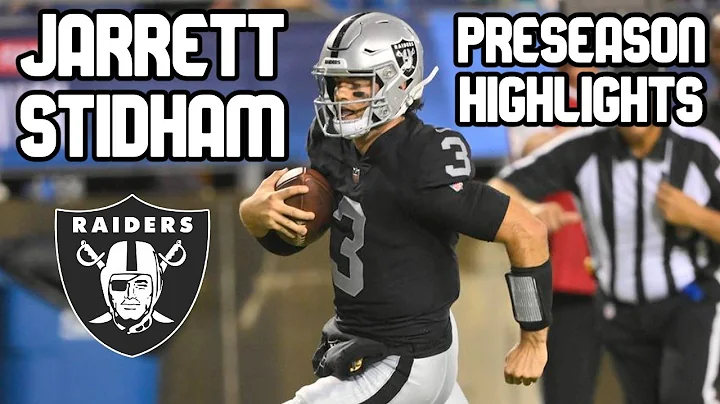Jarrett Stidham 2022 Preseason Highlights