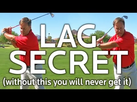 THE REAL SECRET TO GETTING LAG IN YOUR GOLF SWING (You Need This To Get Lag)