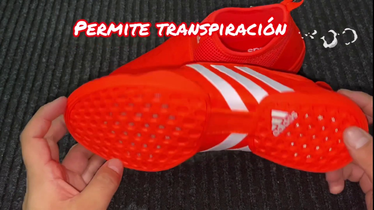 congestión En otras palabras Hacer la cena Revisión de los Tenis para TaeKwondo adidas contestand o adi-bras 16  naranjas - YouTube