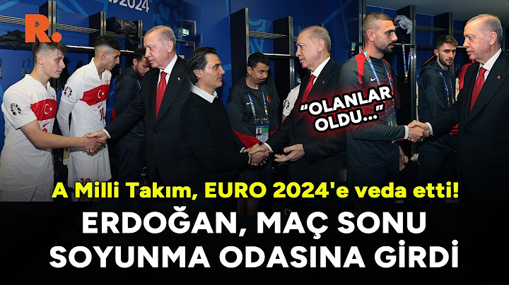 "Olanlar oldu..." Erdoğan, Türkiye-Hollanda maçı sonrası soyunma odasına girdi