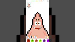 Pixel Art Patrick Star #pixel #pixelart #art #spongebob #patrickspongebob
