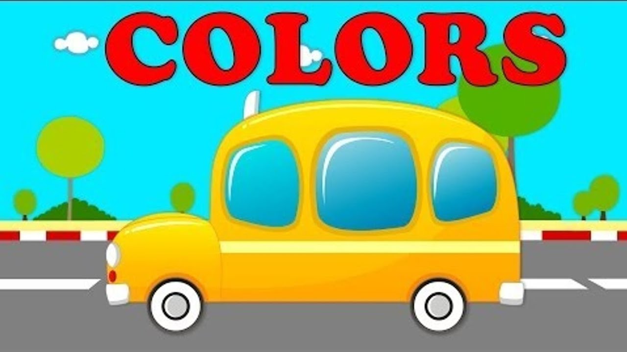Colors Bus | Learn the colors - YouTube