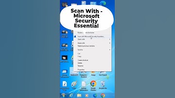 Microsoft Security Essential - Scan | #shorts#microsoft#windowsdepender#shortsvideo#windowsproblem
