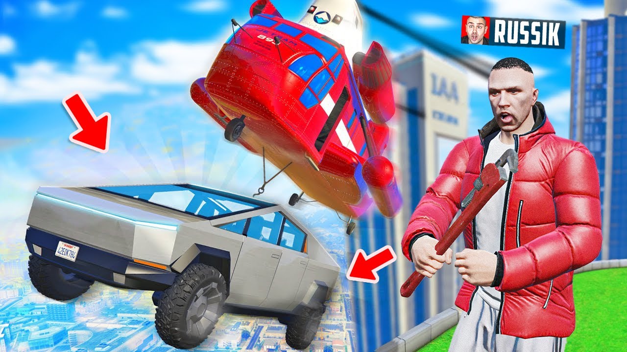 ich KLAUE den TESLA CYBERTRUCK in GTA 5!
