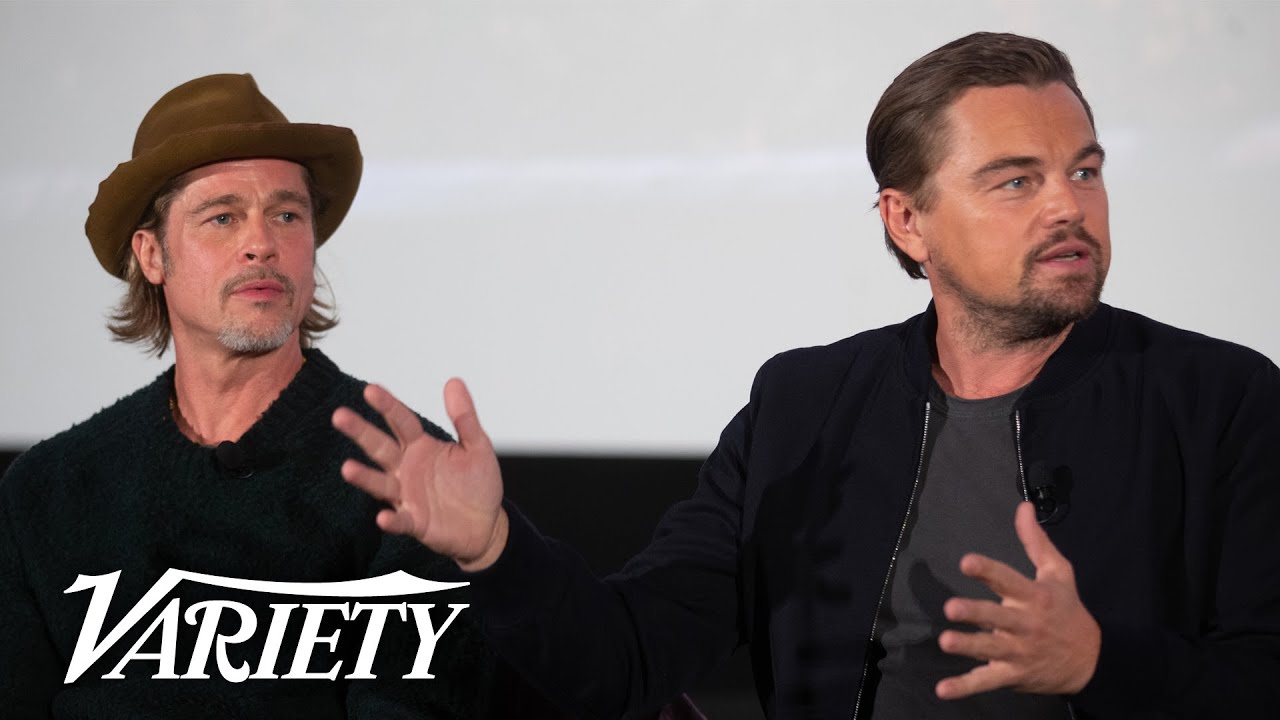 Leonardo DiCaprio & Brad Pitt Talk 'Once Upon a Time in Hollywood' | Presented by Vudu