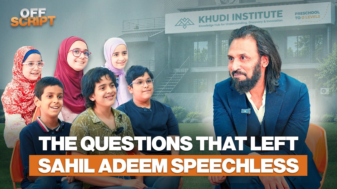 Our Students Asked Sahil Adeem Questions He Wasn't Ready For | Off Script | EP 1