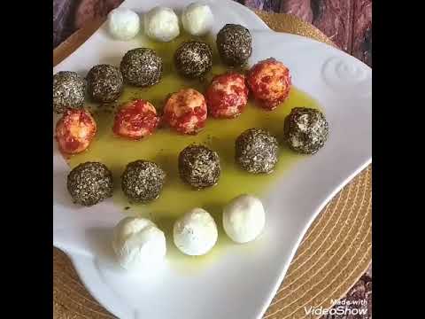 اللبنة الجامدة مع الزعتر و الشطة الحارة ما شاء الله