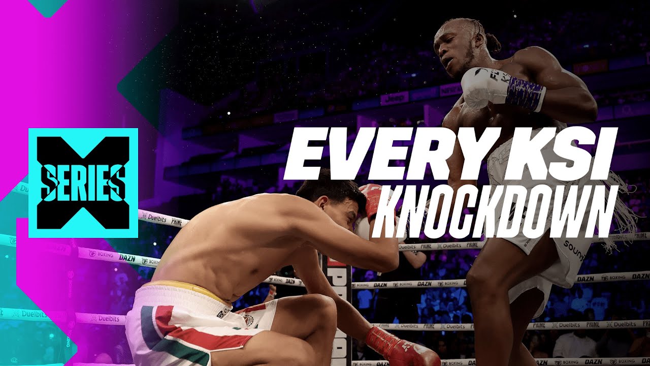 All TEN Times KSI's Opponents Hit The Canvas In DAZN X 001