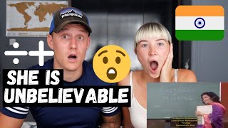 Shakuntala Devi Solving IMPOSSIBLE Maths Problem | FOREIGNERS Blown AWAY! | India REACTION!