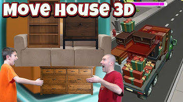 Move House 3D Gameplay and Review (iOS and Android Mobile Game)