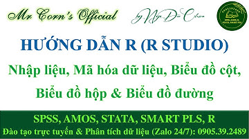 Hướng dẫn R Studio | Nhập liệu, Mã hóa dữ liệu, Biểu đồ cột, Biểu đồ hộp & Biểu đồ đường 03012027