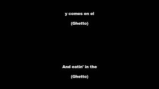 Akon - Ghetto ft Biggie, 2pac Remix Lyrics (Español - Ingles) Resimi