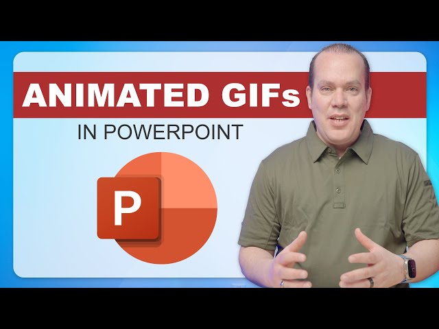 Create animated GIFs using PowerPoint