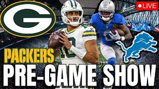 Packers vs Lions Pre-Game Show! Jordan Love vs Jared Goff NFL Week 7 Highlights!