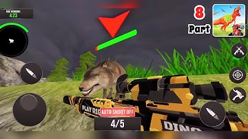 Dino Hunter - Dinosaur Hunting Gun Games - Android Gameplay #8