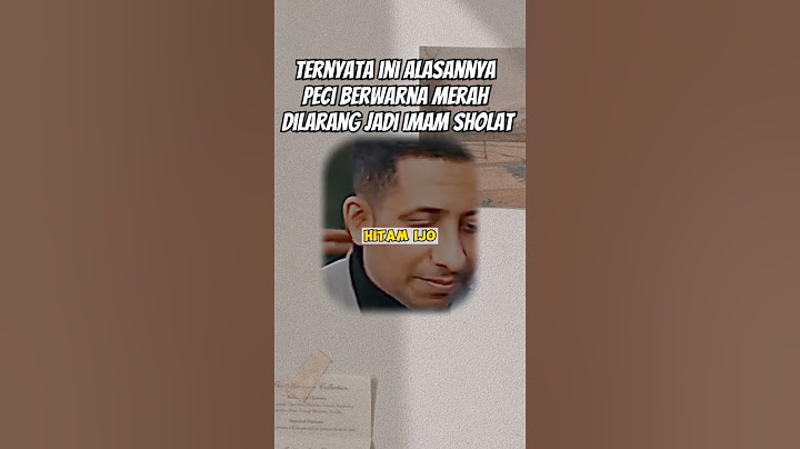 peci merah dilarang jadi imam?! #shortvideo #islamic_video #habibjafar