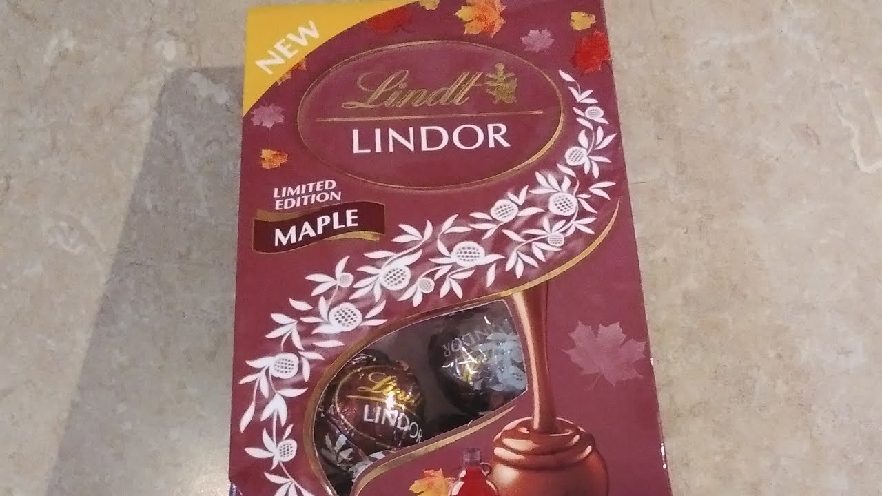 NEW Lindt Maple!🍁 - YouTube