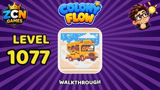 Colony Flow Level 1077 Walkthrough | New Update | Full Solution