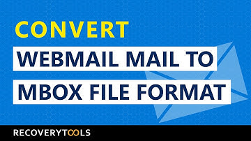 How to Batch Backup Webmail to MBOX Format? | Simple & Instant Solution to Export Webmail to MBOX