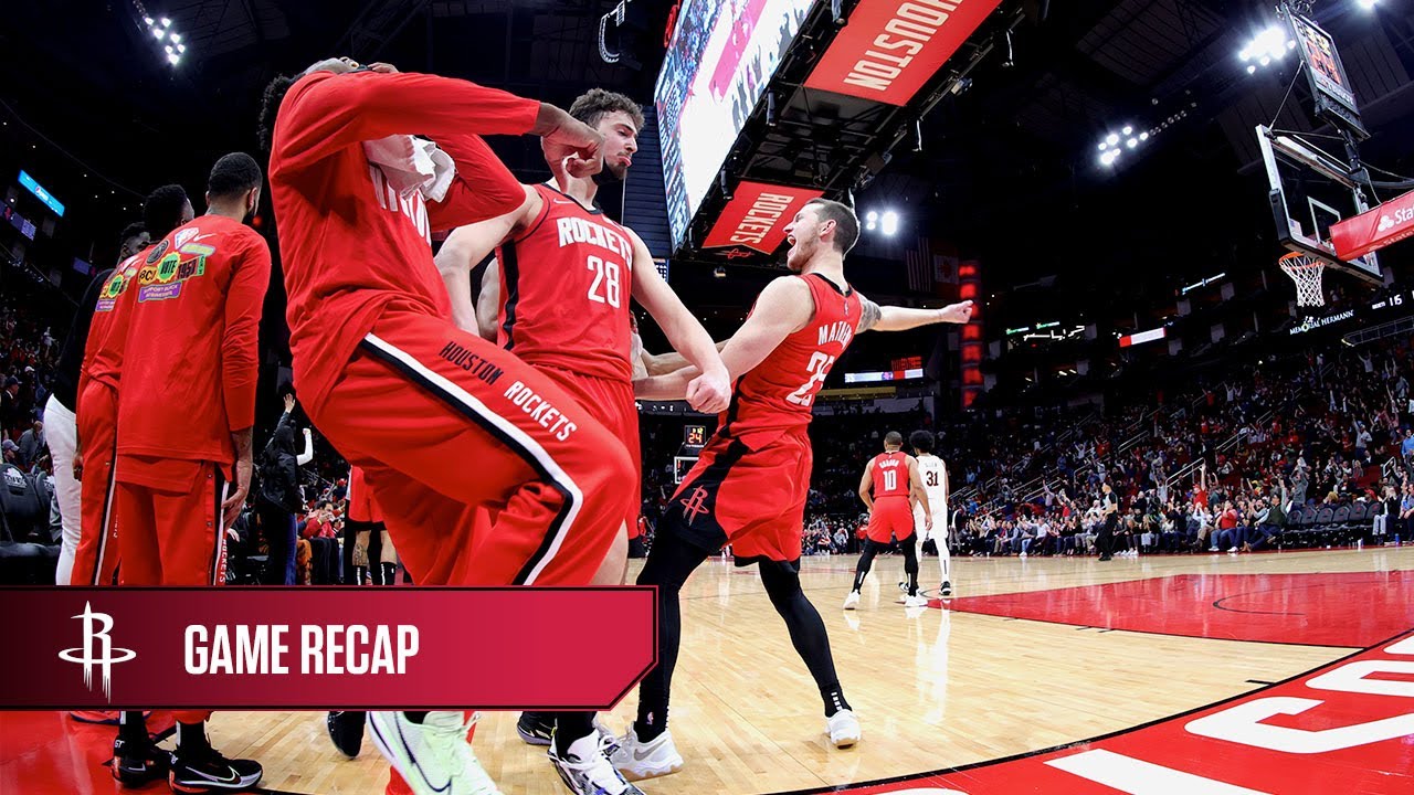Game Recap vs Cavaliers | Houston Rockets - YouTube