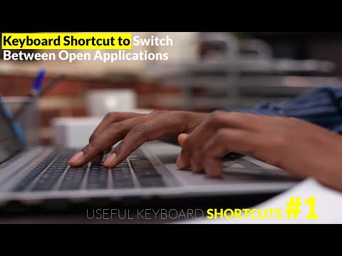 Keyboard Shortcut to Switch Between Open Applications | USEFUL KEYBOARD SHORTCUTS #1