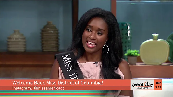 Miss DC is back from Miss America